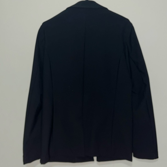 BLAZER WITH SATIN TRIM ON ARM - Picture 2 of 3